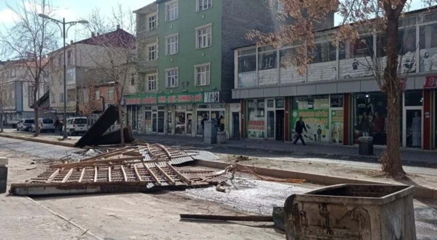 Fırtınada devrilen ağaç okul bahçesine düştü: 7 öğrenci yaralandı