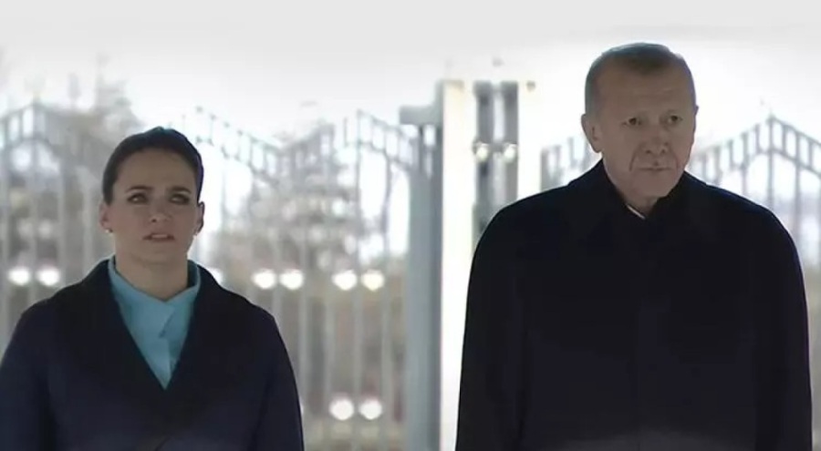 Macaristan Cumhurbaşkanı'nı Ankara'da Erdoğan karşıladı