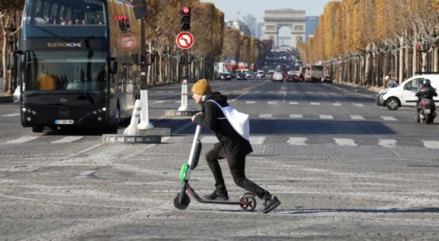 Fransa'da elektrikli scooter kullanım yükseltecek
