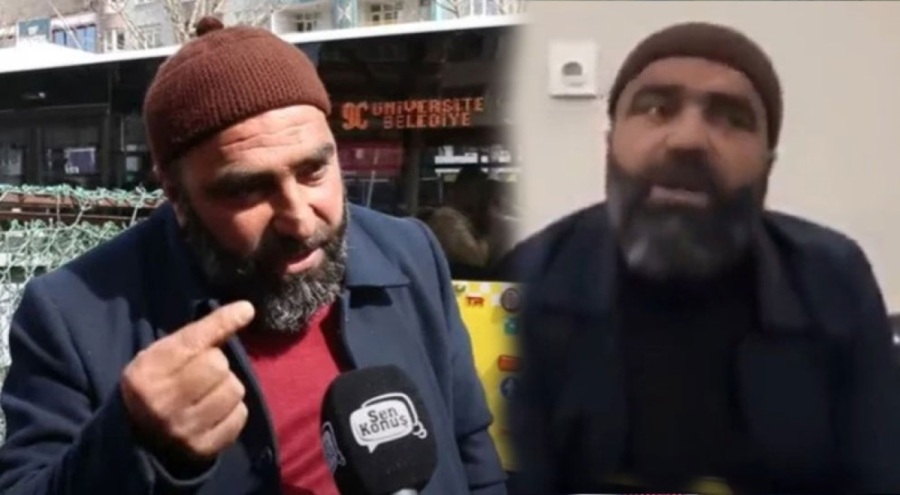 Sokak röportajında sözleri infial yaratan kişi gözaltına alındı!