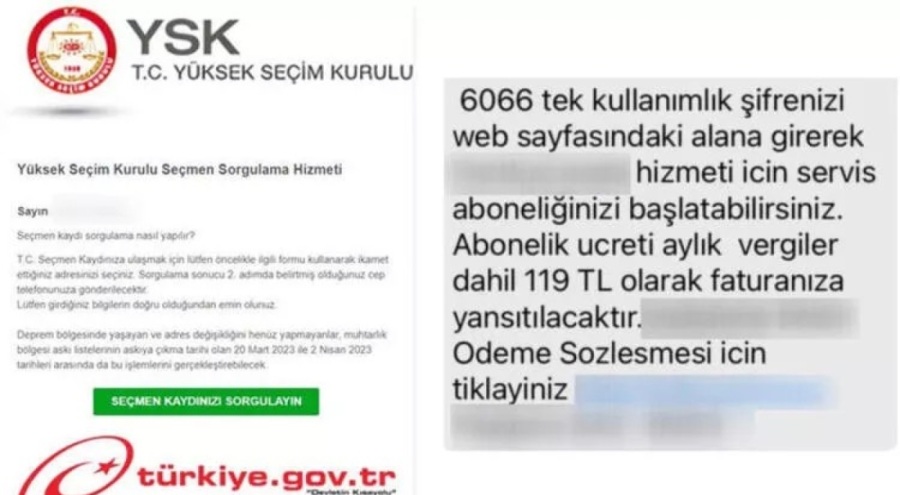 Yeni dolandırıcılık yöntemi! 'Seçmen kaydınızı sorgulayın' tuzağı