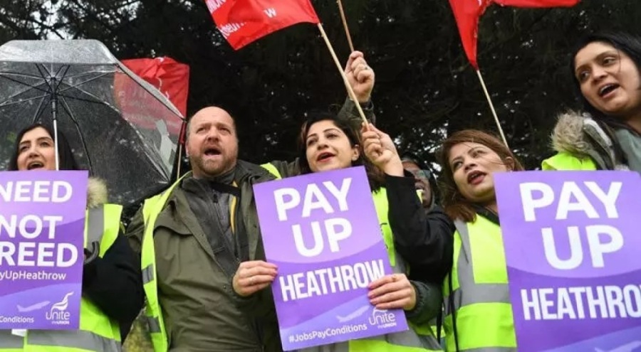 Heathrow Havalimanı'nda 10 günlük grev