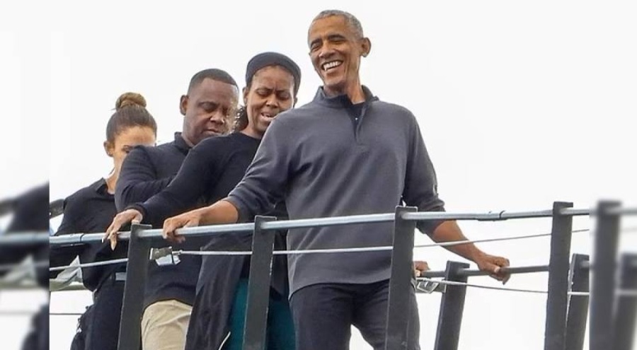 Obama çiftine köprü tırmanışı soruşturması