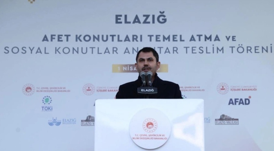 Bakan Murat Kurum: 11 ilimiz için, 'yarın değil hemen şimdi' diyoruz