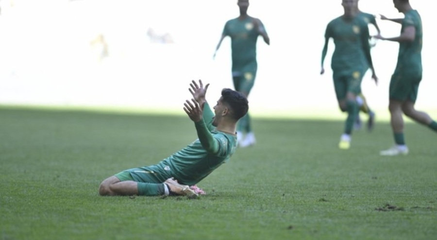 Bursaspor'da galibiyet sevinci