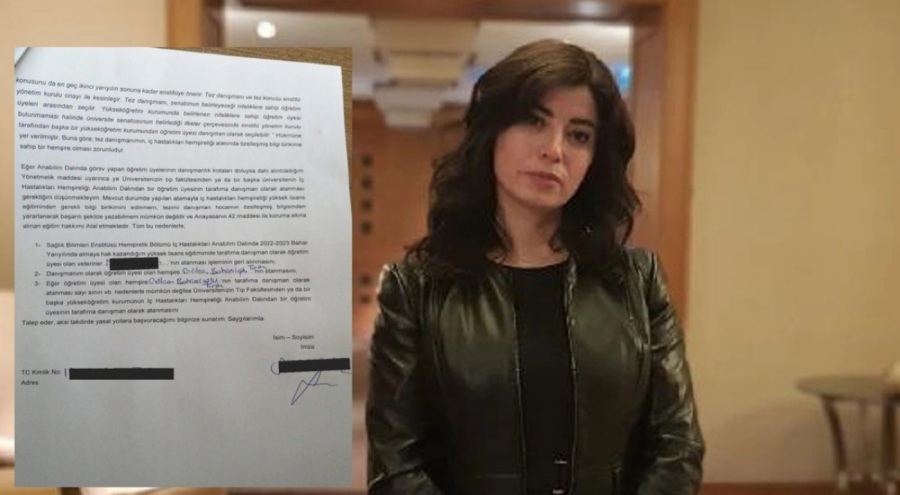 Yüksek lisans öğrencisi hemşireye " veteriner danışman" ataması yapıldı