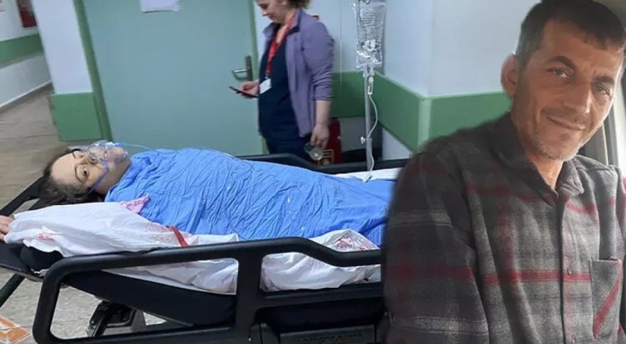 Eşini sırtından 3 kez bıçaklayan koca yakalandı