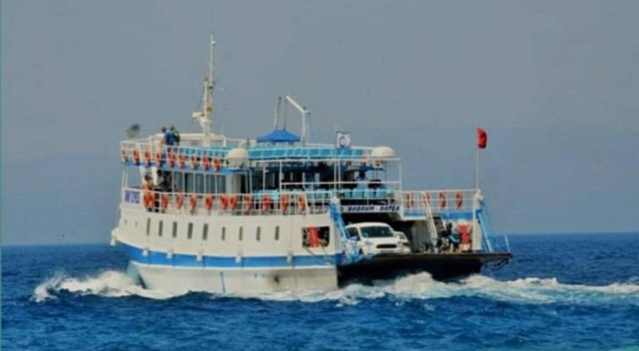 Bodrum-Datça arası feribot seferlerine hava muhalefeti