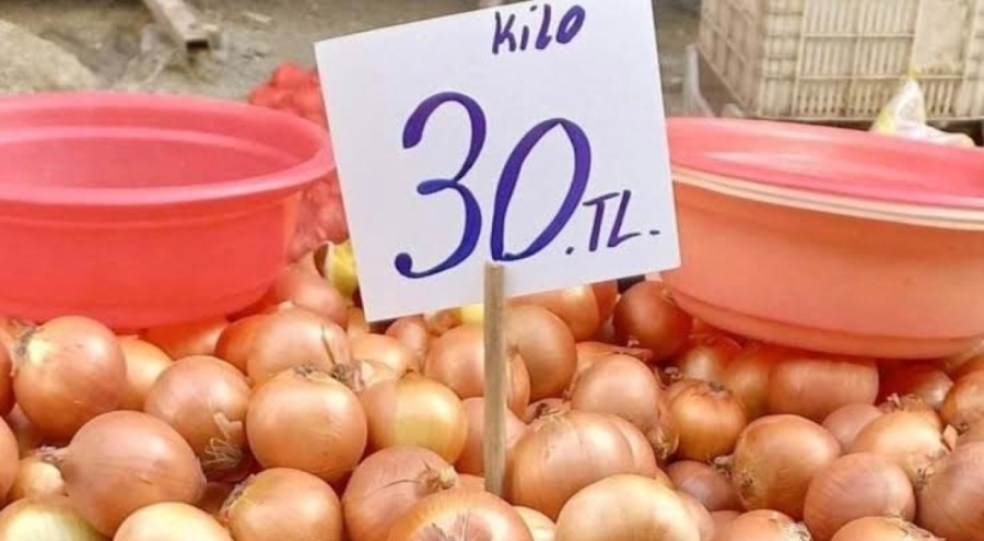 Zam şampiyonu soğanın kilosu 30 liraya dayandı
