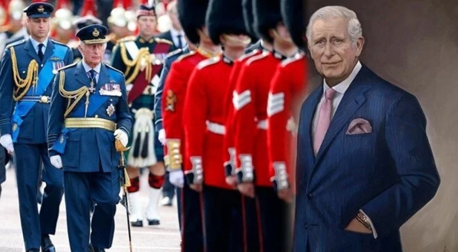 İngiltere Kralı Charles'ın ilk portresi tanıtıldı