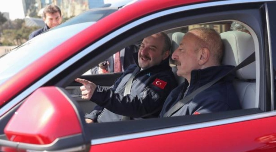 Aliyev'den Togg'a tam not