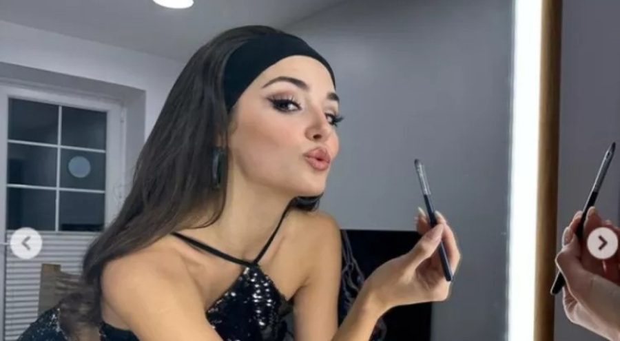 Hande Erçel'in 80'ler tarzı beğenildi