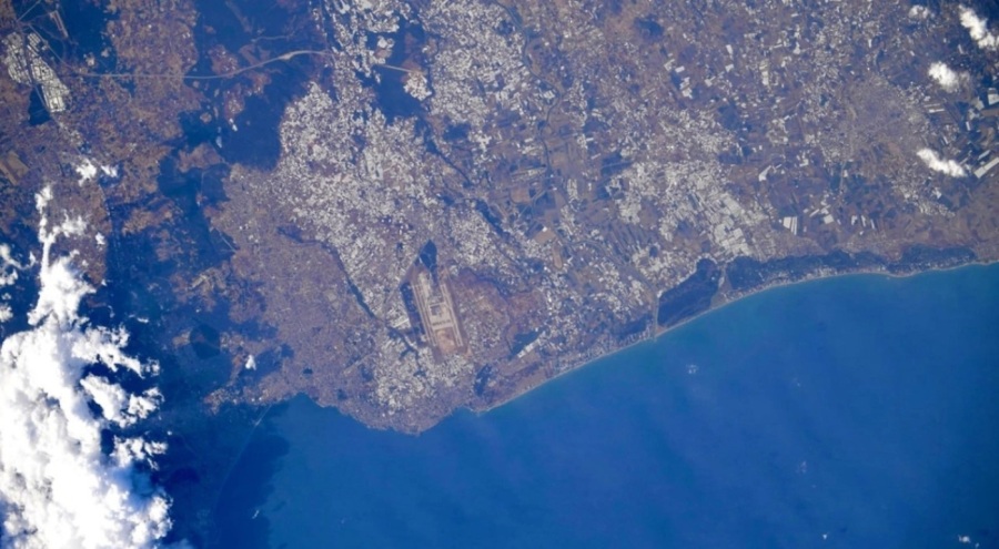 Rus kozmonot Antalya'nın uzaydan fotoğrafını paylaştı!