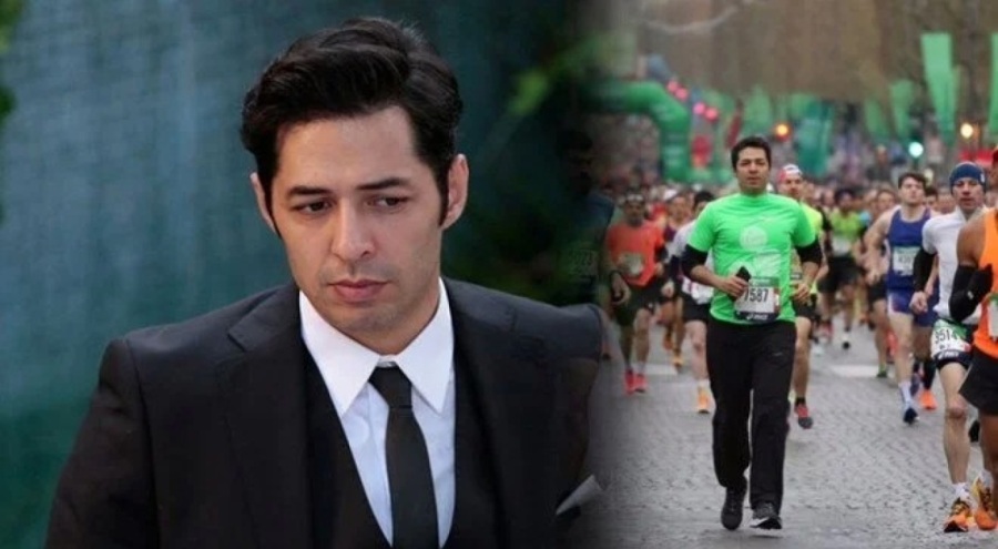 Mert Fırat Paris'te depremzedeler için maraton koştu