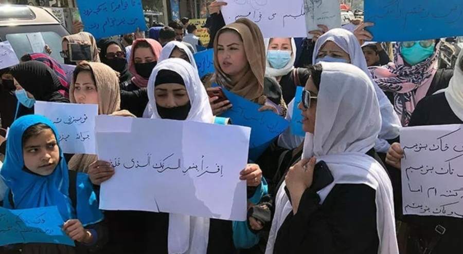 Taliban'dan kadınlara Birleşmiş Milletler yasağı