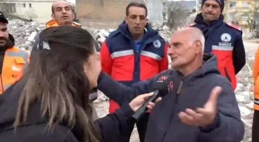 Depremde 72. saat sonra kurtulan adam yaşadıklarını anlattı