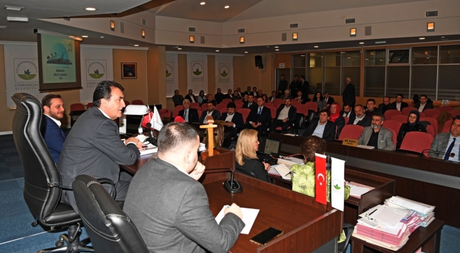 Bursa Osmangazi Belediyesi'nin 2022 Yılı Faaliyet Raporu kabul edildi