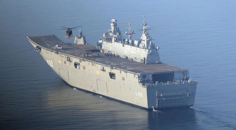 Türkiye'nin en büyük savaş gemisi TCG Anadolu, teslimata hazır