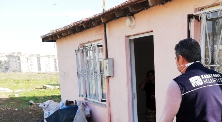 Bursa Karacabey'de sosyal yardımlaşma devam ediyor