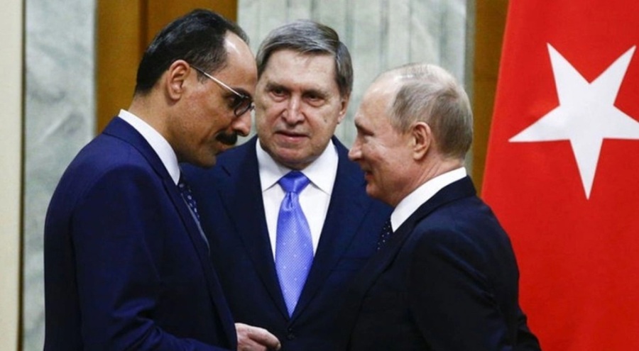 Putin, İbrahim Kalın'ı Moskova'da kabul etti