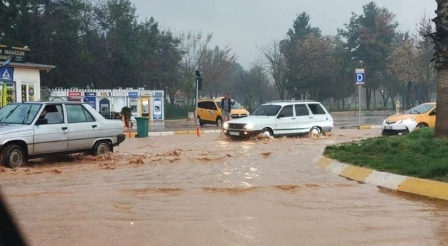 Afet bölgesi için sağanak uyarısı