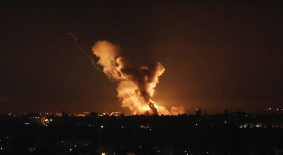 İsrail'den Gazze'ye hava saldırısı