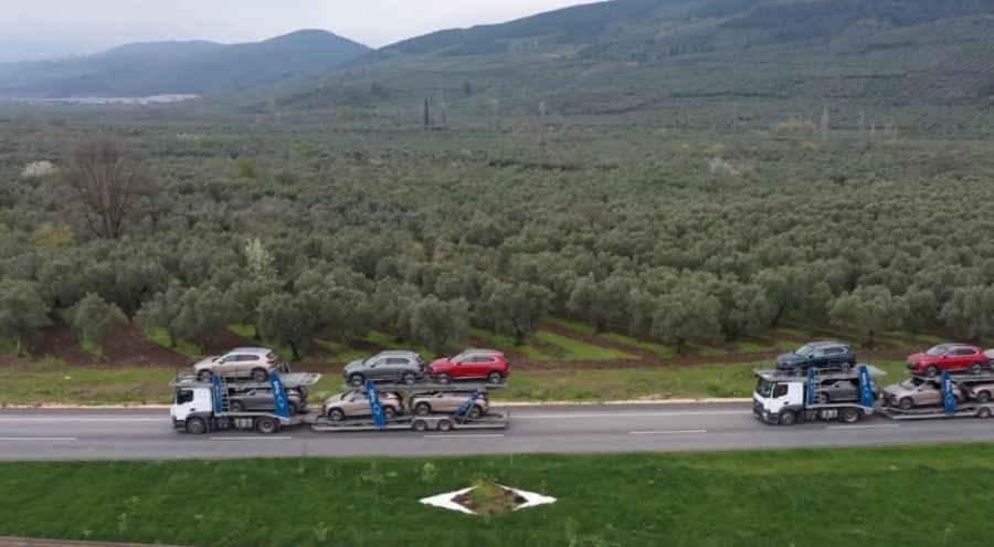 Bursa'da Togg sevkiyatları başladı
