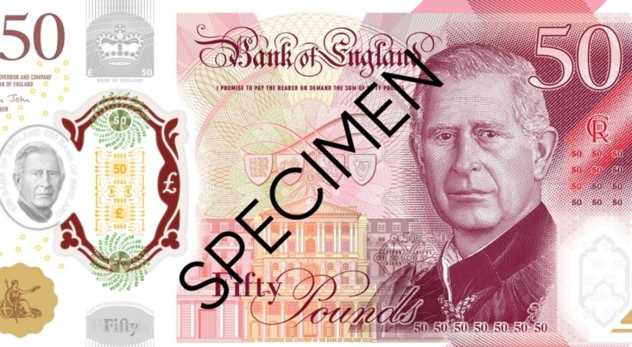 Kral Charles banknotlarının 2024'ün ortasında dolaşıma gireceği belirtildi
