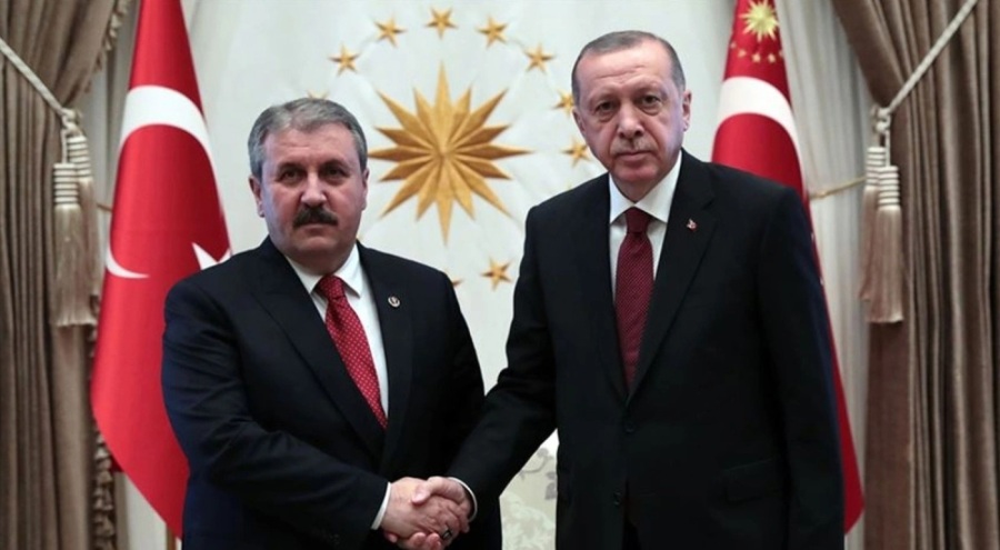 Erdoğan, Destici ile bir araya geldi