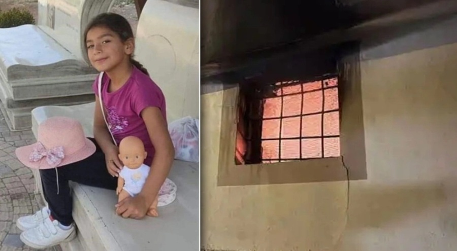 9 yaşındaki Gina'nın ölü bulunduğu ev kundaklandı!