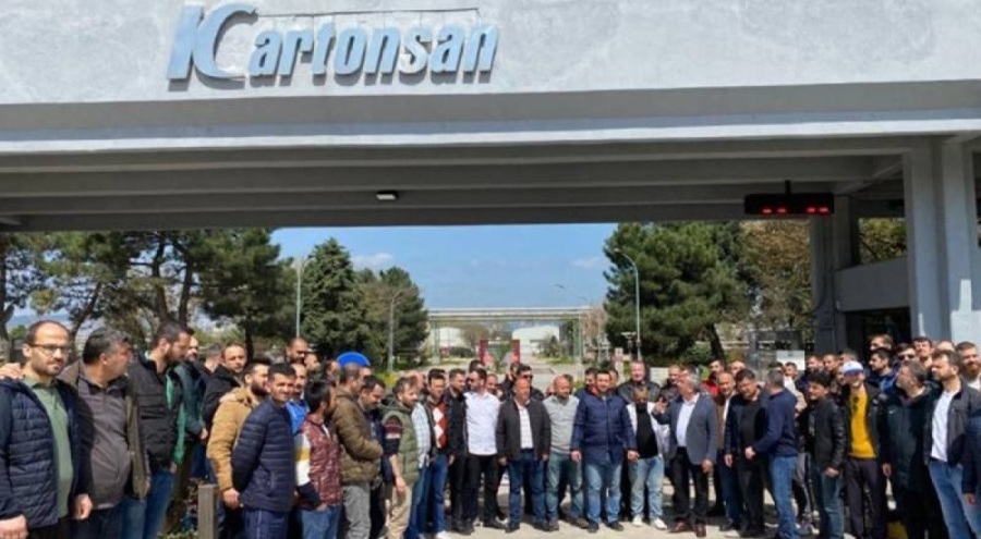 Kartonsan fabrikasındaki işçiler 108 günlük grevi kazandı