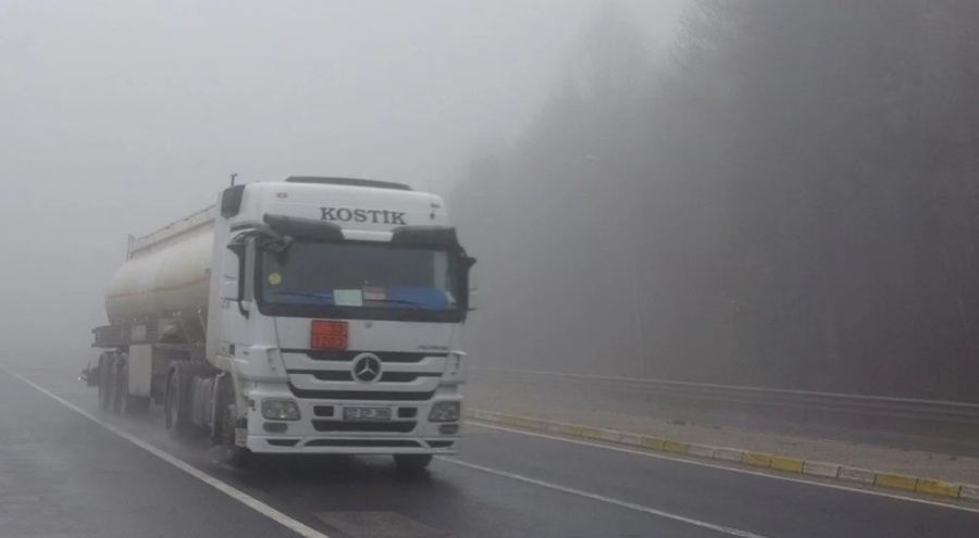 Bolu Dağı'nda yoğun sis