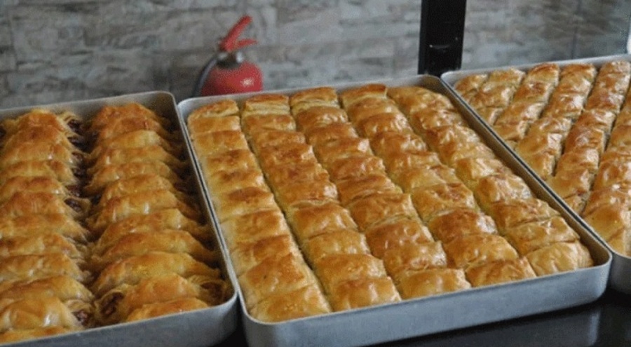 Bayramlık baklava siparişleri yoğunlaştı