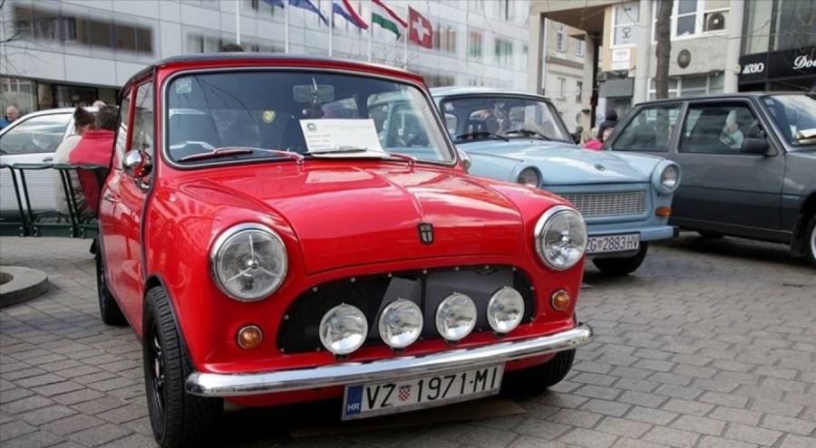 Klasik otomobil meraklıları Zagreb'de buluştu