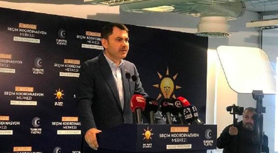 Bakan Murat Kurum: İstanbul'dan aday olmak bir şereftir