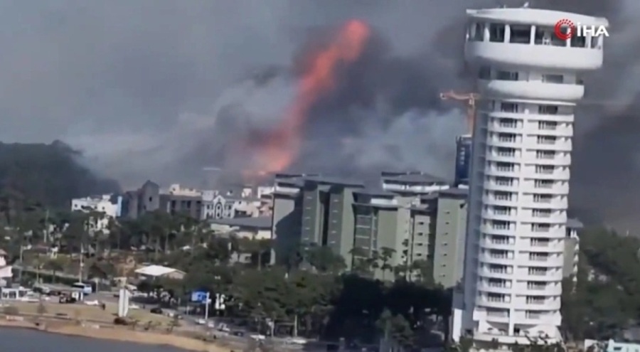 Güney Kore'de yangın: 300 kişi tahliye edildi