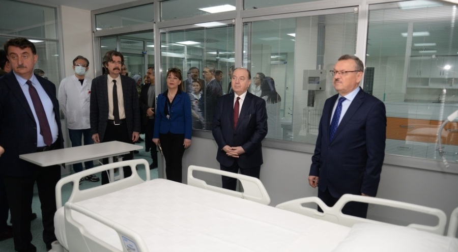 Uludağ Üniversitesi Hastanesi'ne 43 yataklı yeni yoğun bakım ünitesi açıldı