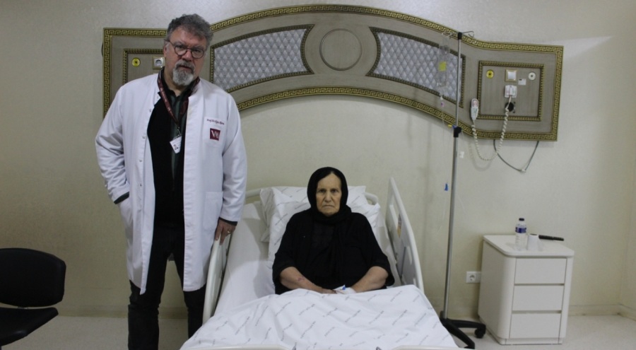 Iraklı hasta Bursa'da mitraclip yöntemi ile tedavi edildi
