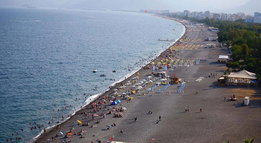 Antalya'yı 4 ayda 1 milyon turist ziyaret etti
