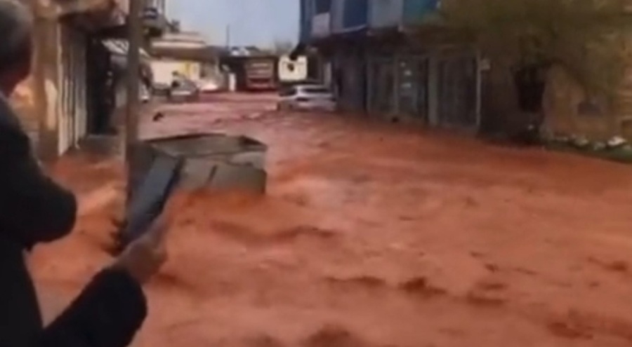 Şanlıurfa'yı sağanak vurdu