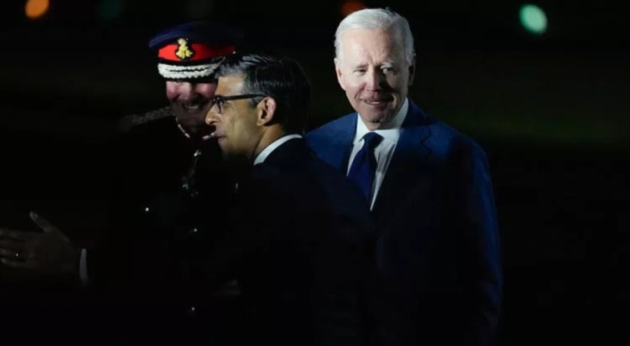 ABD Başkanı Joe Biden Belfast'ta