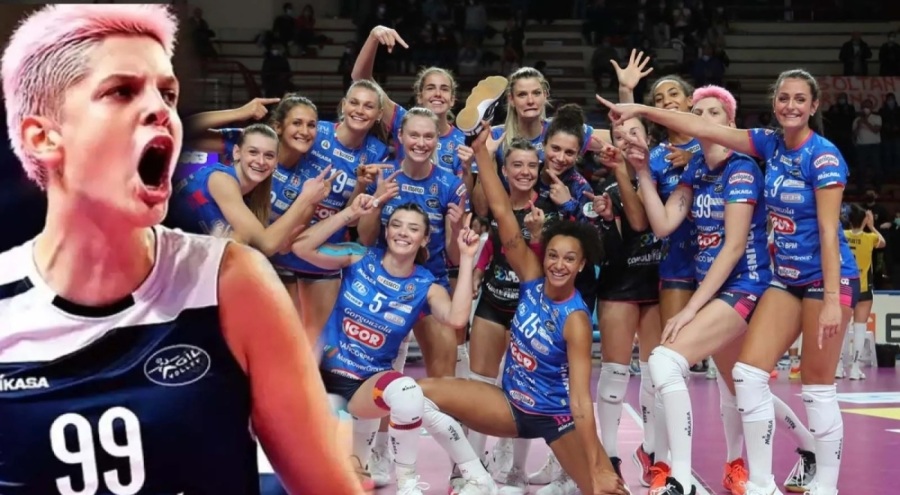 Ebrar Karakurt'un da oynadığı İtalyan takımını şok eden ölüm!