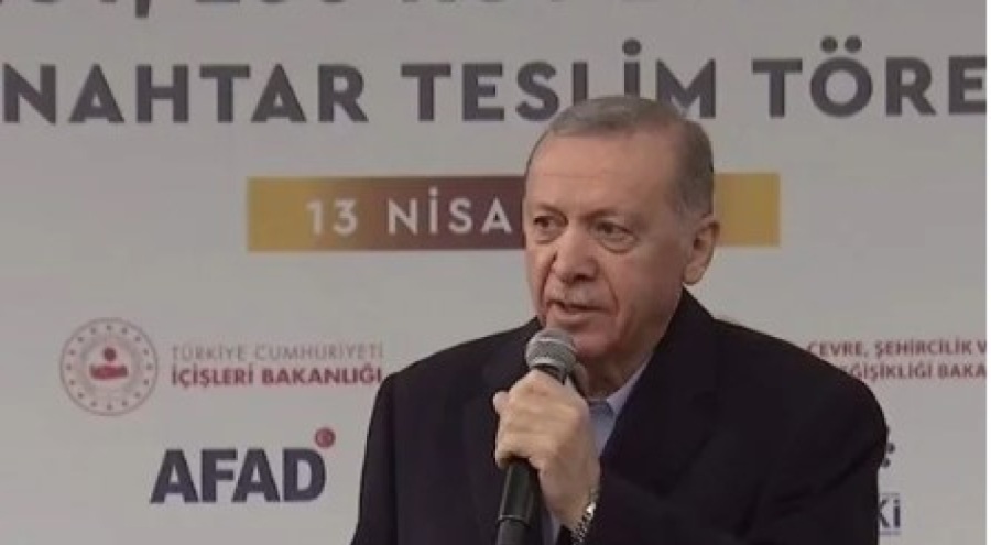 Cumhurbaşkanı Erdoğan: Şehirlerimizi yeniden ayağa kaldıracağız
