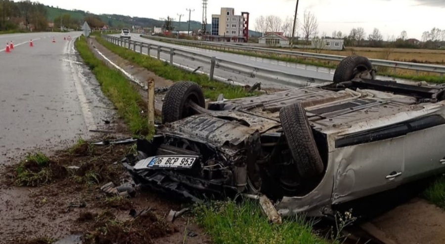 Samsun'da kaza! Araçlar hurdaya döndü