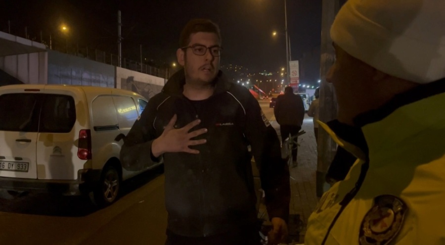 Bursa'da ters şeritte giden alkollü sürücü: Ben size durumu şöyle açıklayım...