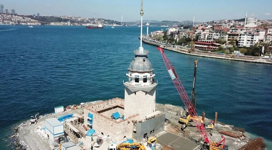 Kız Kulesi ortaya çıktı