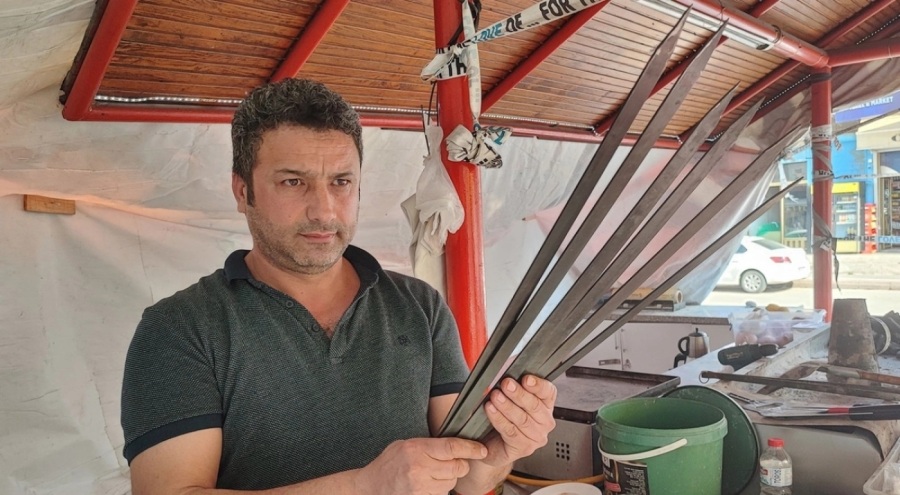 Kebapçıda şişlenmiş kebaplar çalındı: Müşterilere hizmet veremiyoruz