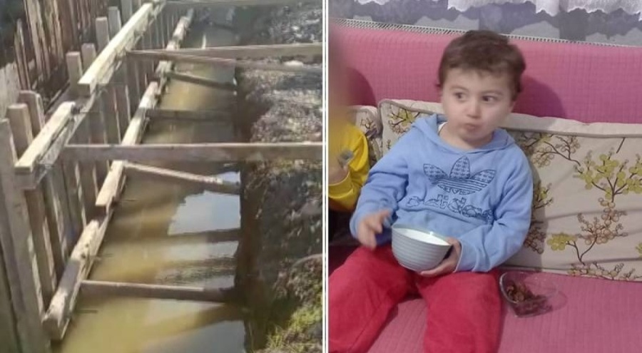 4 yaşındaki çocuk inşaattaki su birikintisinde öldü