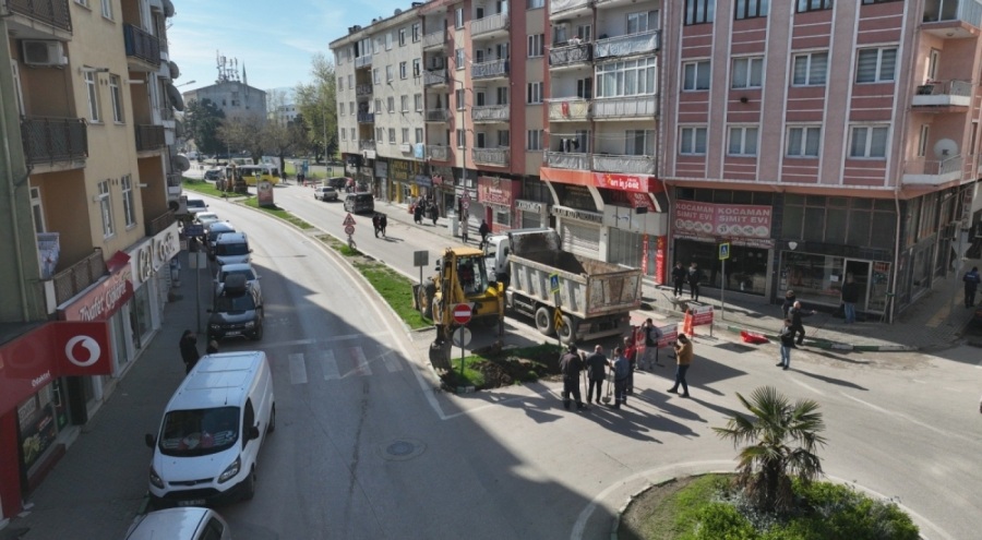 Bursa Gürsu'nun merkezine modern görünüm