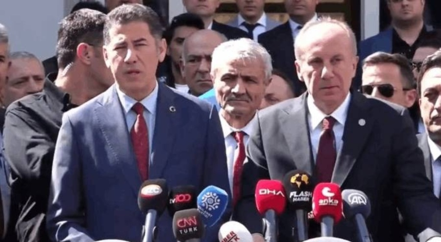 Sinan Oğan ve Muharrem İnce seçim güvenliği için görüştü